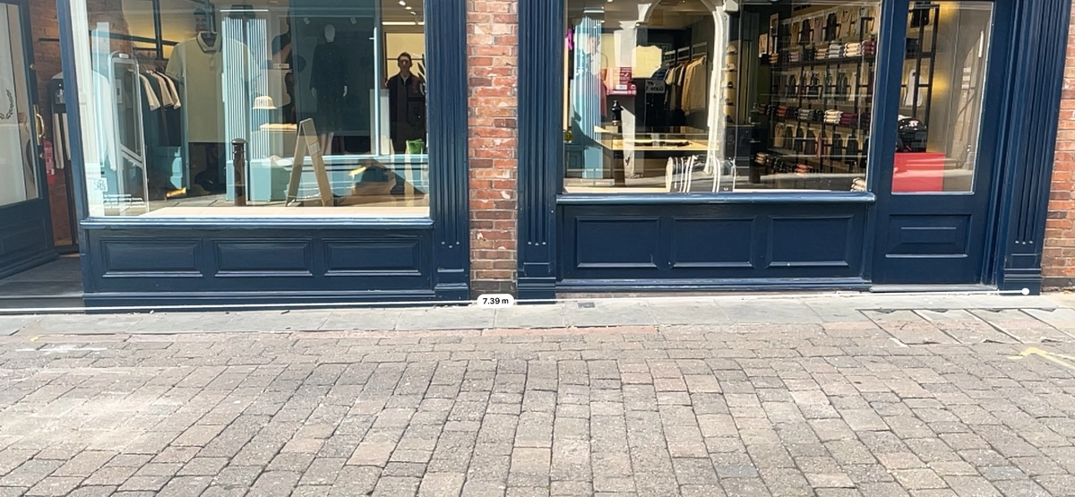 Existing shopfront