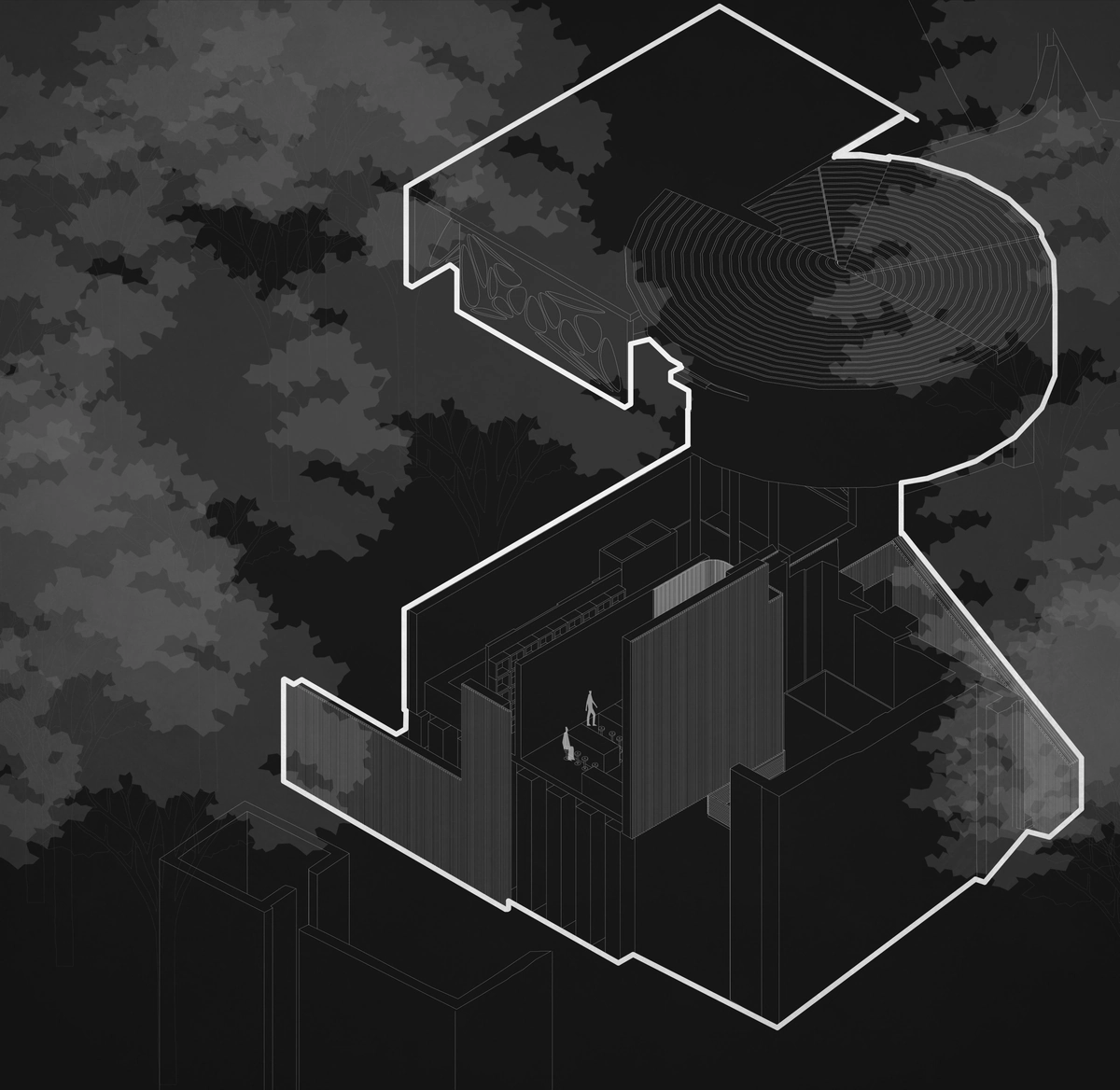 Axonometric with context